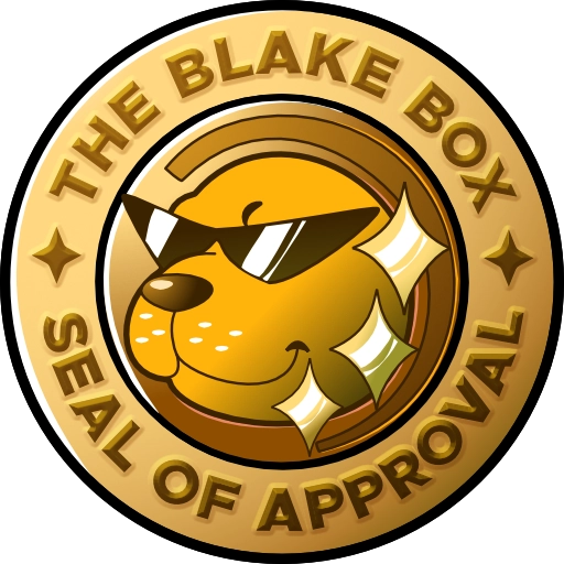 The Blake Box Seal of Approval in Gold