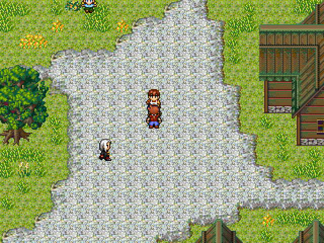 Der NPC, bei dem ihr in der Tauschquest im RPG-Maker-Spiel Mondschein den Kartoffelschäler eintauscht.