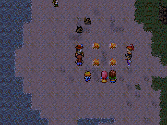 Der NPC, bei dem ihr in der Tauschquest im RPG-Maker-Spiel Mondschein den Strickdeckchen eintauscht, nur nachts.