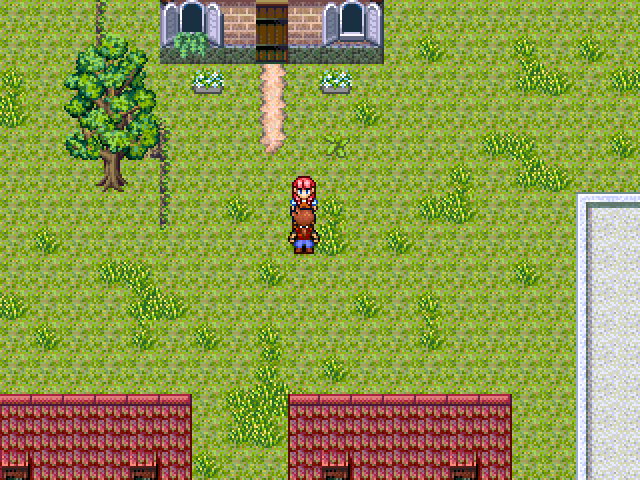 Der NPC, bei dem ihr in der Tauschquest im RPG-Maker-Spiel Mondschein den Taschentuch eintauscht.