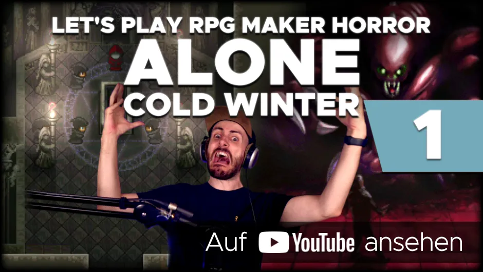 YouTube-Thumbnail meines Let's Plays von Alone – Cold Winter
