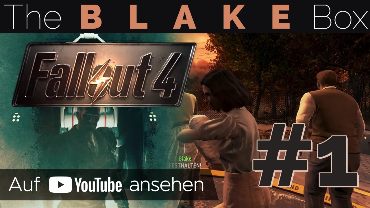 YouTube-Thumbnail meines Let's Plays von Fallout 4