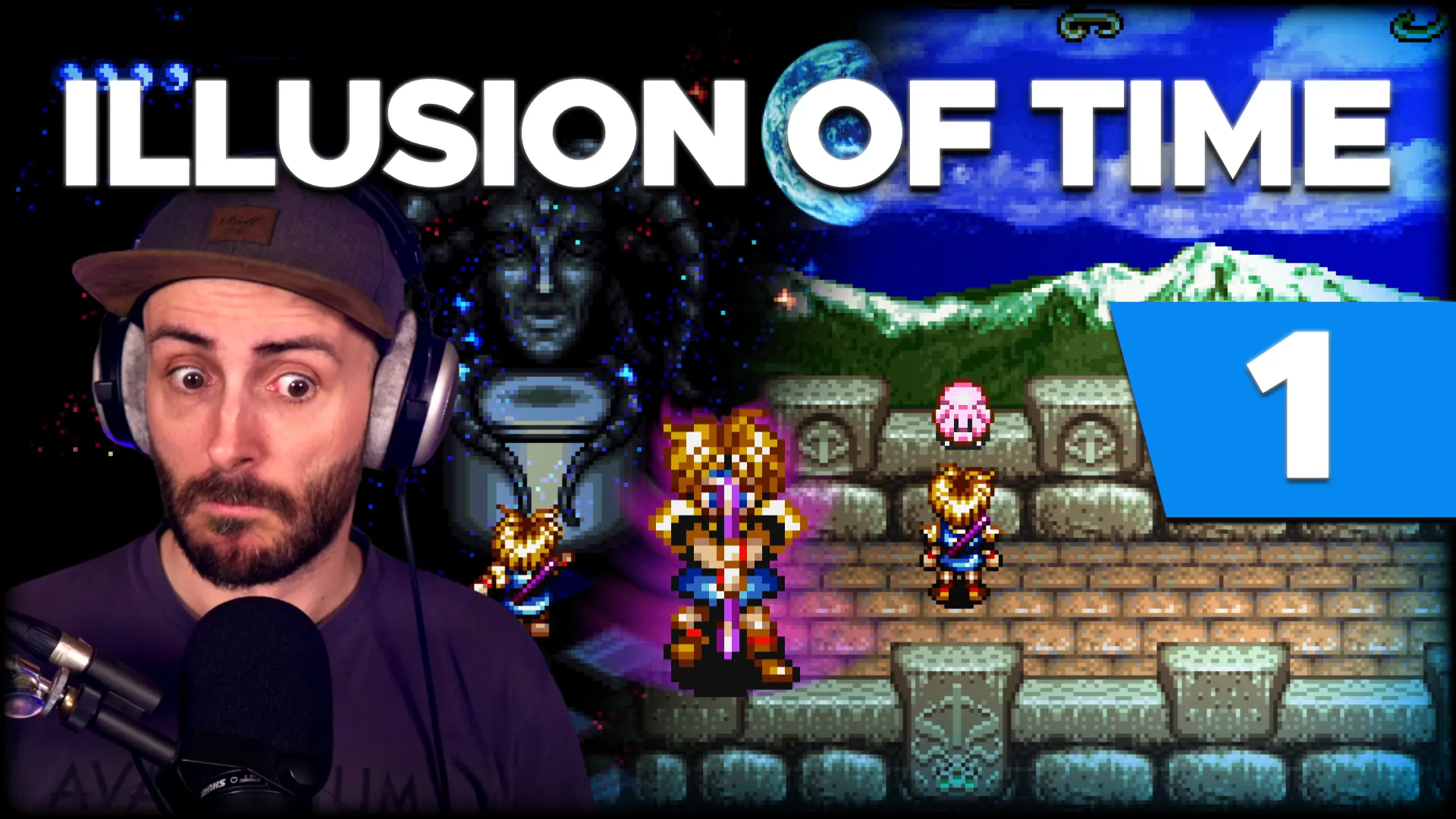 YouTube-Thumbnail meines Let's Plays von Illusion of Time