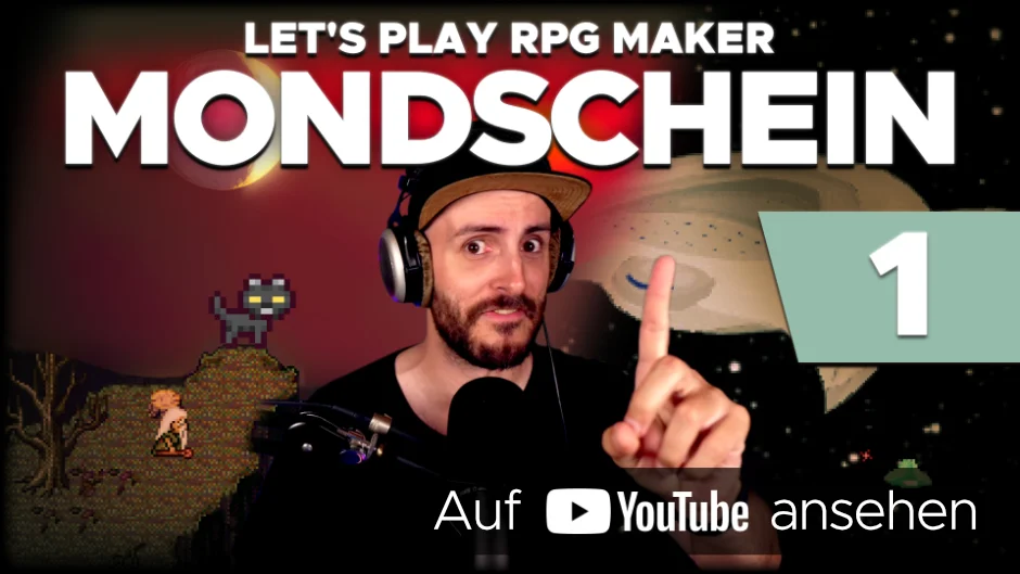 YouTube-Thumbnail meines Let's Plays von Mondschein