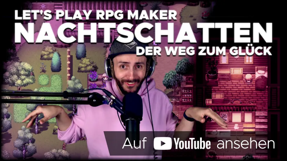 YouTube-Thumbnail des Let's Plays von 'Mord im Dunkeln'