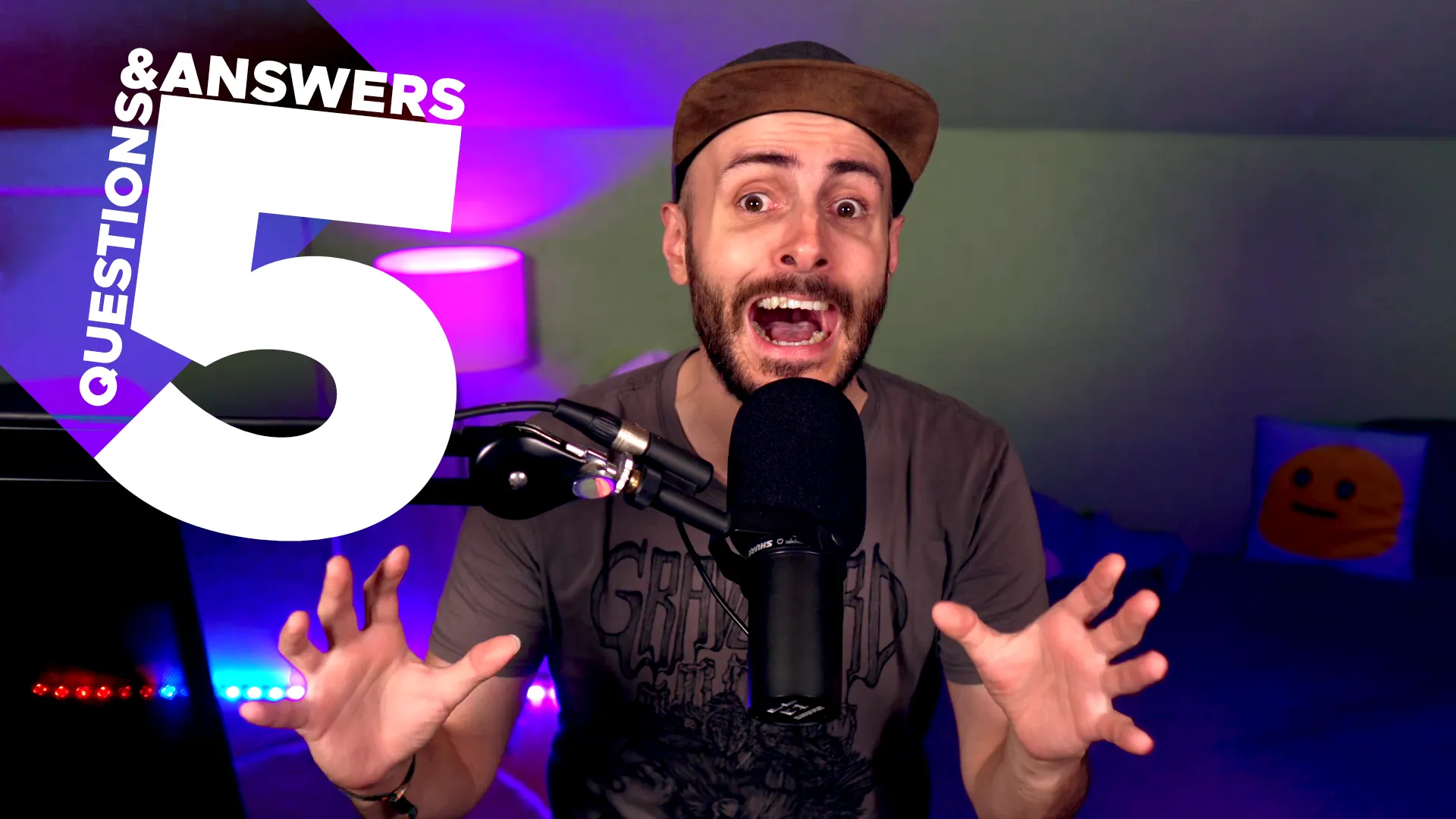 YouTube-Thumbnail meines fünften Q&As.