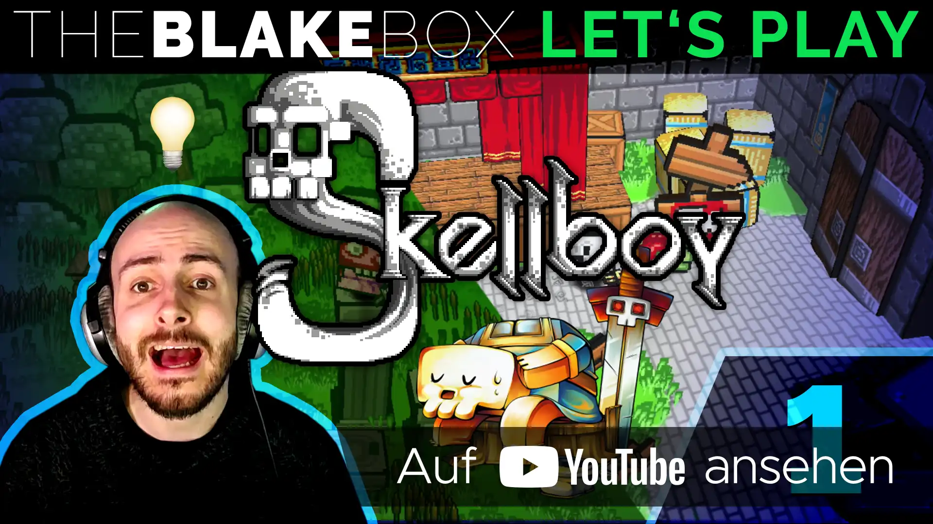 YouTube-Thumbnail meines Let's Plays von Skellboy