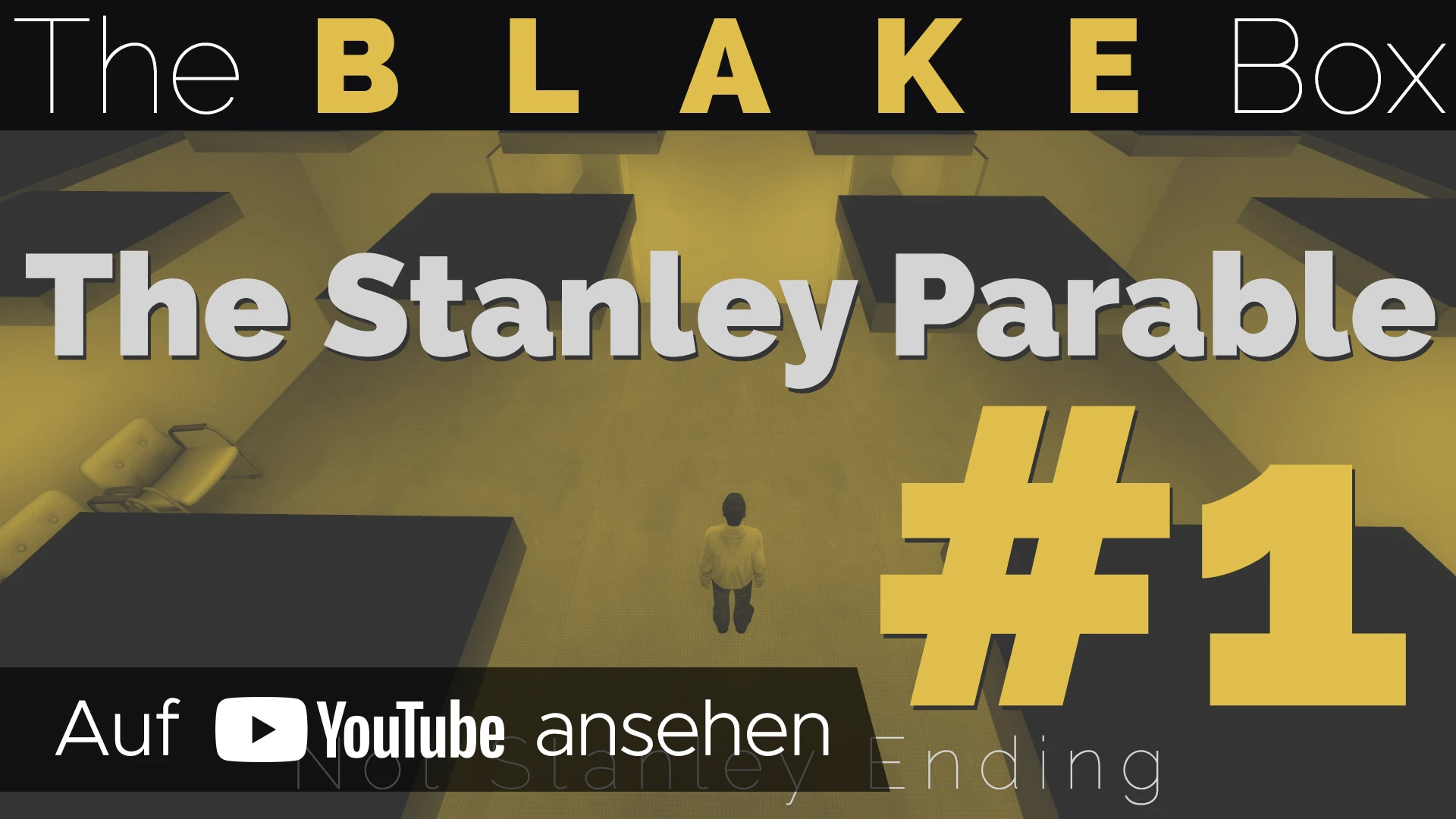 YouTube-Thumbnail meines Let's Plays von The Stanley Parable