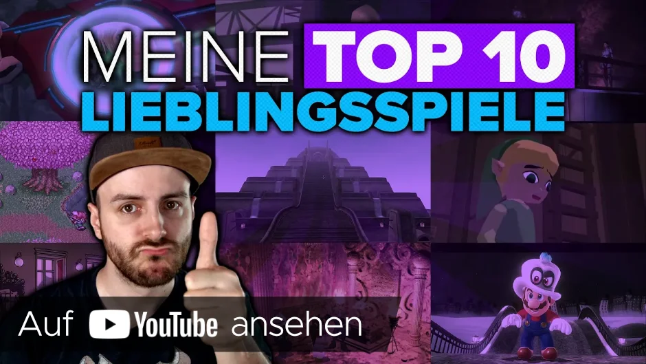 Thumbnail des Videos 'Meine Top 10 Lieblingsspiele'